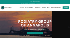 Desktop Screenshot of podiatrygroup.us