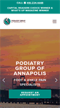 Mobile Screenshot of podiatrygroup.us